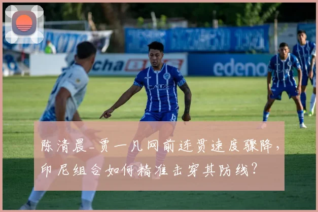 陈清晨_贾一凡网前连贯速度骤降,印尼组合如何精准击穿其防线?