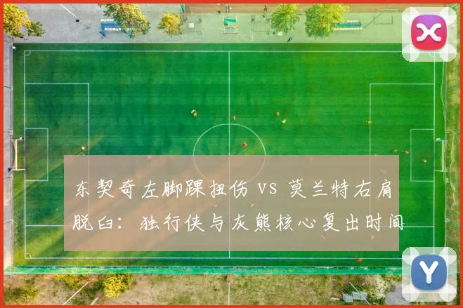 东契奇左脚踝扭伤 vs 莫兰特右肩脱臼：独行侠与灰熊核心复出时间表解析